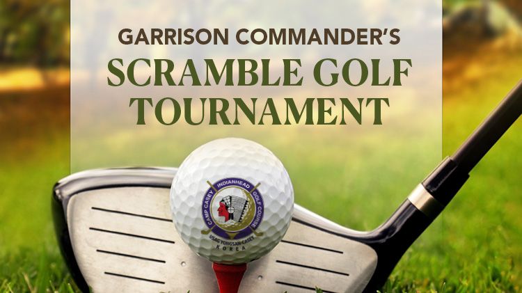 Garrison  Commander's Scramble Golf Tournament