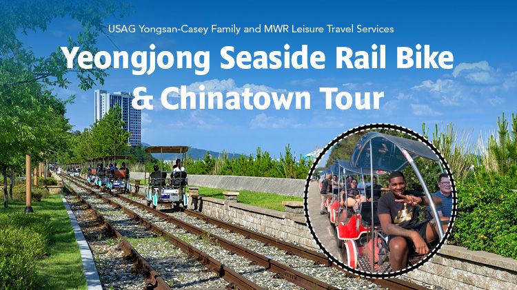 Yeongjong Seaside Rail Bike & Chinatown Tour